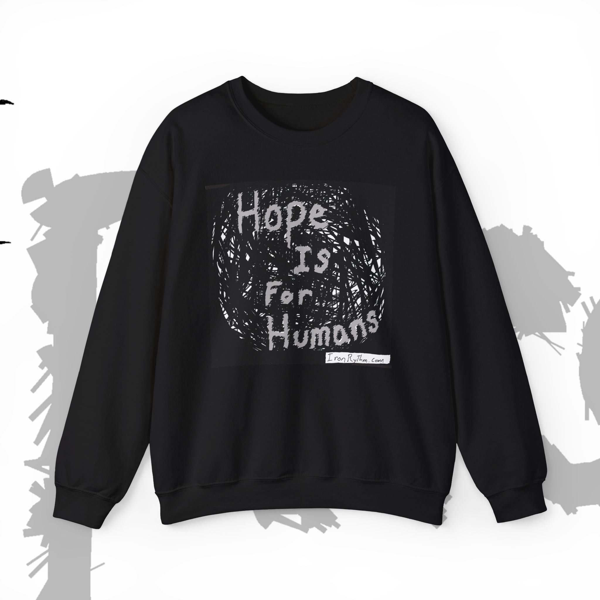 Hope Is For Humans - Unisex Heavy Blend™ Crewneck Sweatshirt