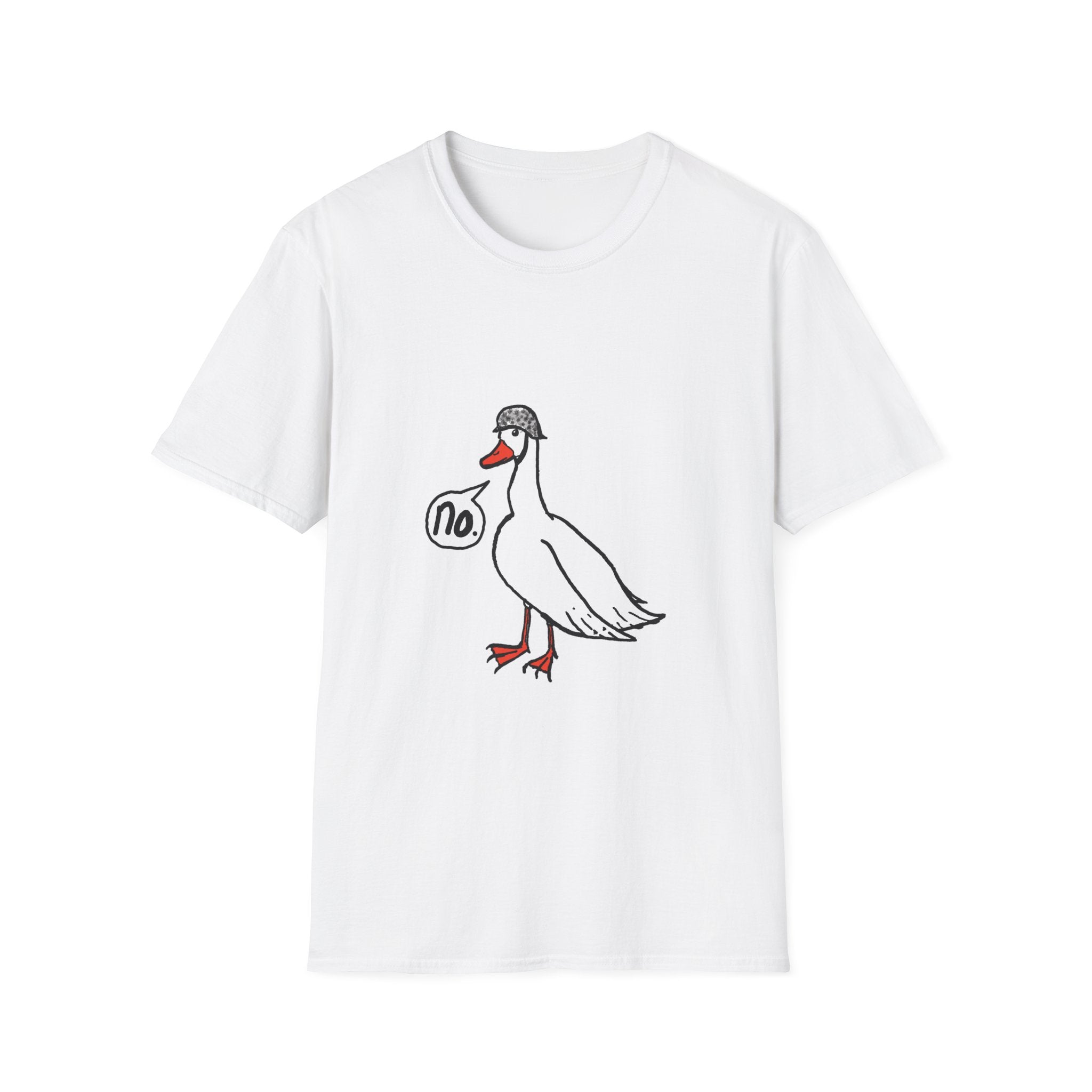 Military Goose Unisex Softstyle T-Shirt