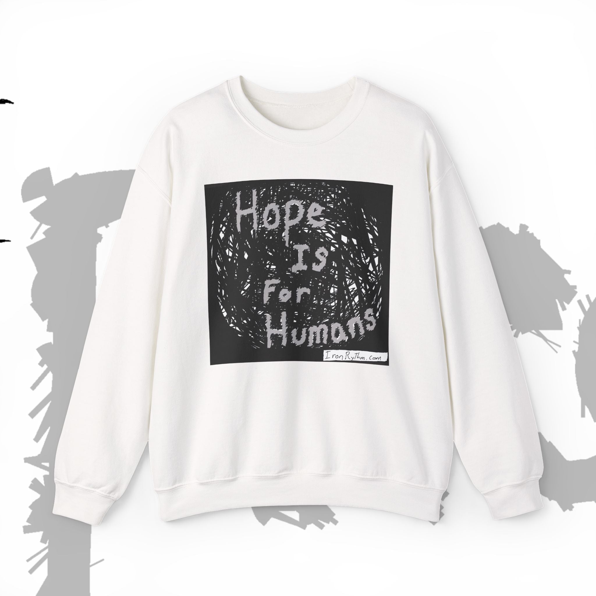 Hope Is For Humans - Unisex Heavy Blend™ Crewneck Sweatshirt