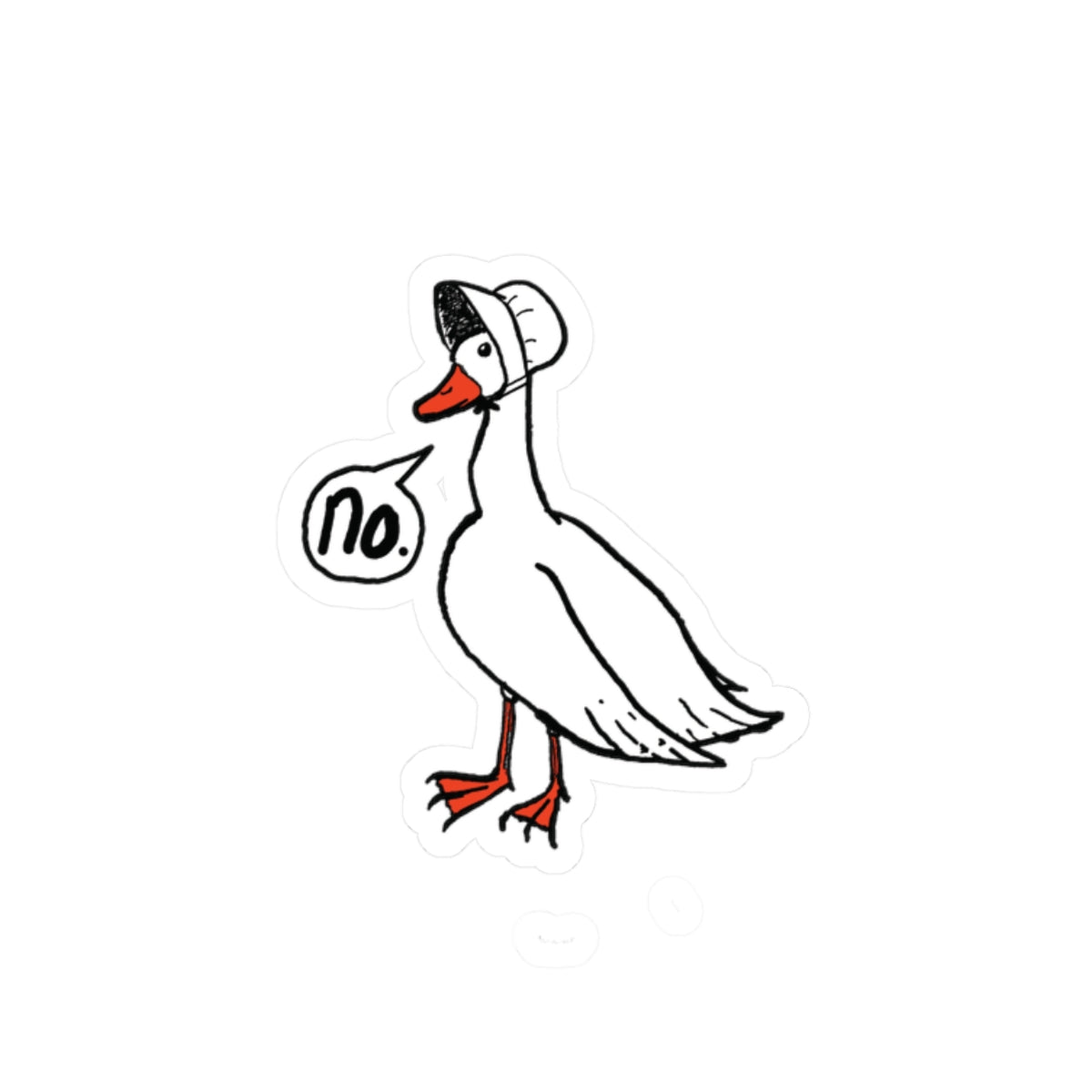 Gender Goose Alpha Kiss-Cut Stickers